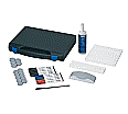 Whiteboard-Zubehör-Set: 10 abwischbare Stifte, 1 Trockenwischer, 5 Rundmagnete