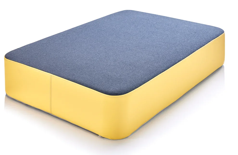 Hüpfpolster M Indoor, B/T/H 107 x 70 x 17cm, runde Ausführung  aus der Kategorie Sport