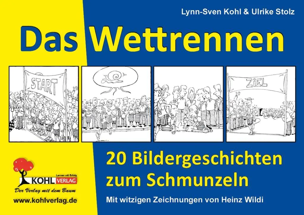 Das Wettrennen - 20 Bildergeschichten zum Schmunzeln aus der Kategorie Kunst