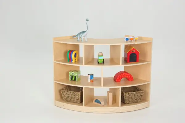Wisdom Owlaf | Schrank | 113 cm x 80 cm x 39 cm | 3 Böden | Echtholz/Furnier, Furniersperrholzplatte aus der Kategorie Schränke