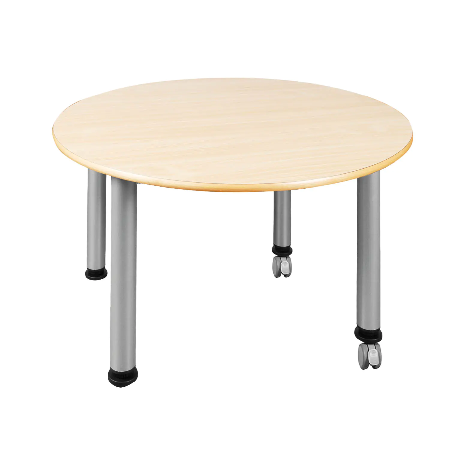 Rundtisch mit zwei Rollen mit einem Durchmesser von 120 cm aus der Kategorie Tische Allgemein