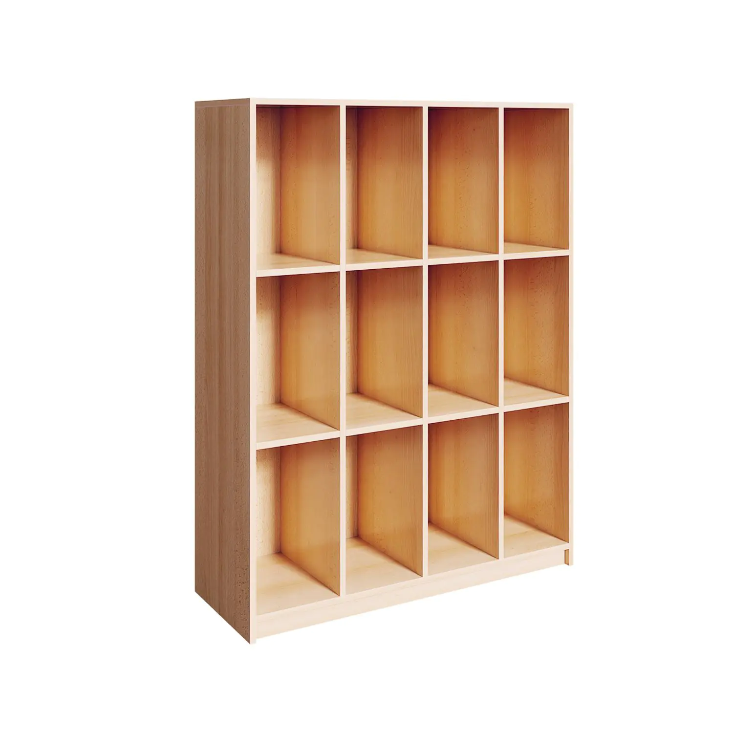 Schultaschenregal mit 12 Fächern, B/H/T 140,6 x 154 x 50 cm aus der Kategorie Schulranzenregale