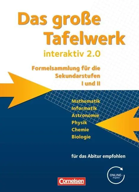 Das große Tafelwerk interaktiv. Mathematik, Informatik, Astronomie, Physik, aus der Kategorie Mathematik