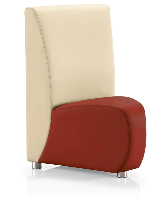 Modulares Bank-System „Pop“, 1-Sitzer mit Rückenlehne aus der Kategorie Sessel / Sofa