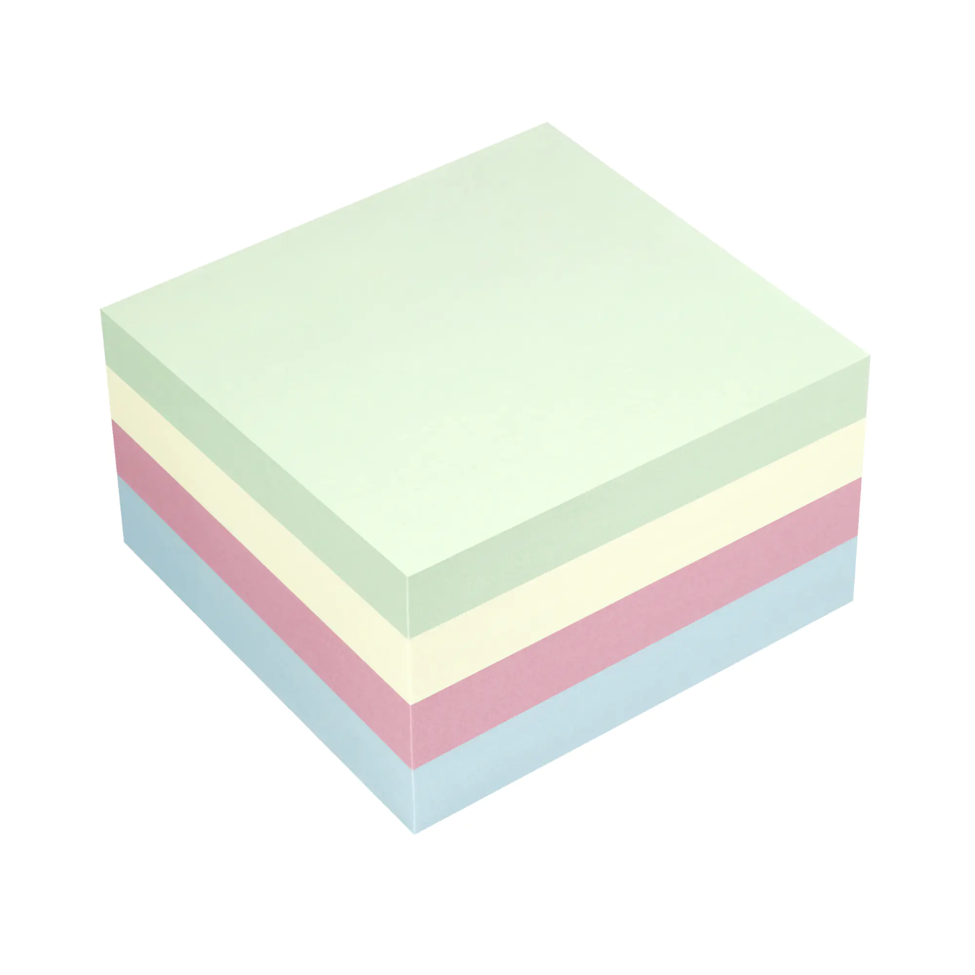 Soennecken Haftnotizwürfel oeco Pastel Mix 400Bl farbig aus der Kategorie Haftnotizen & -streifen
