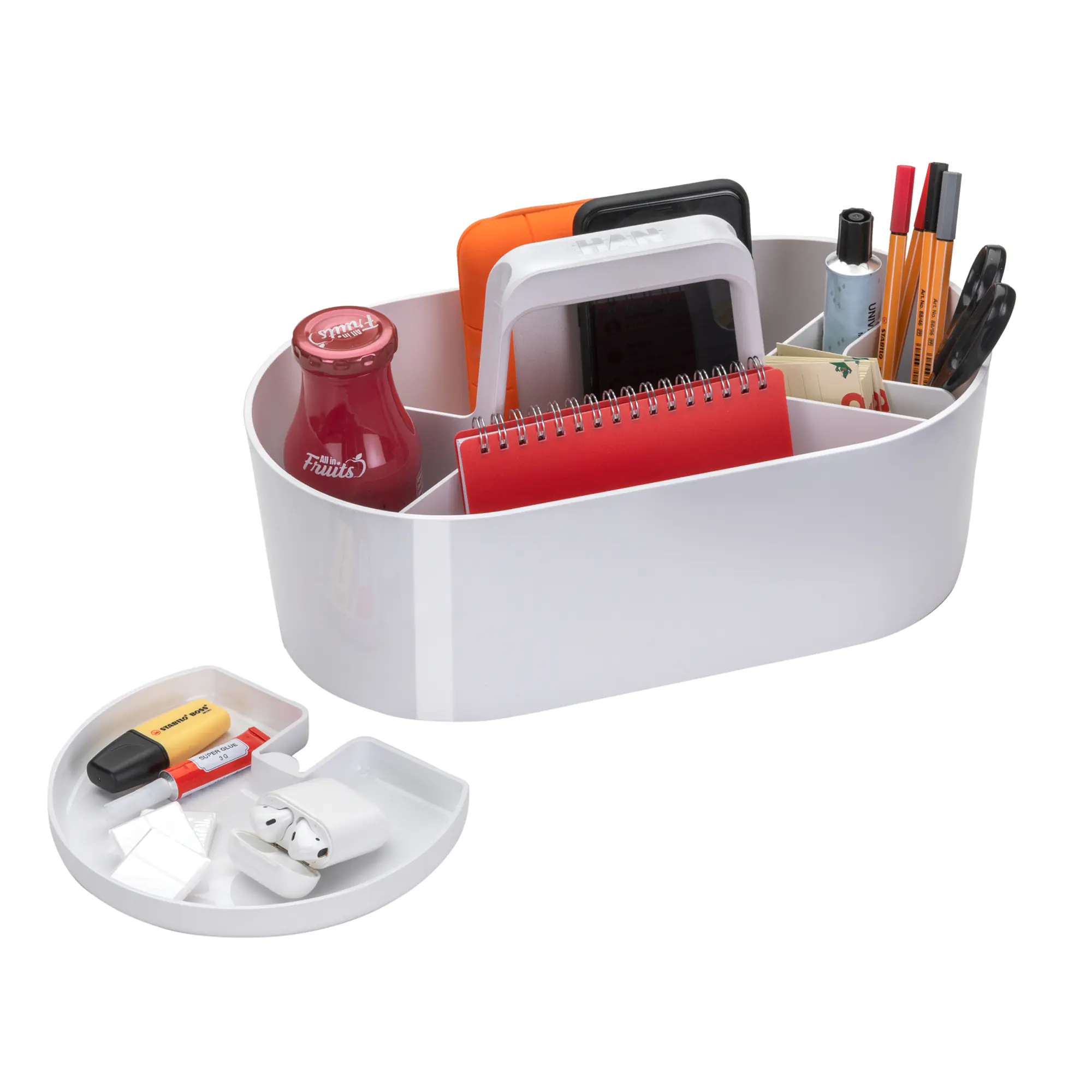 HAN Organisationsbox LOFT 4Fächer snow white aus der Kategorie Aufbewahrung
