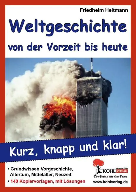 Weltgeschichte von der Vorzeit bis heute Grundwissen kurz, knapp und klar aus der Kategorie Geschichte