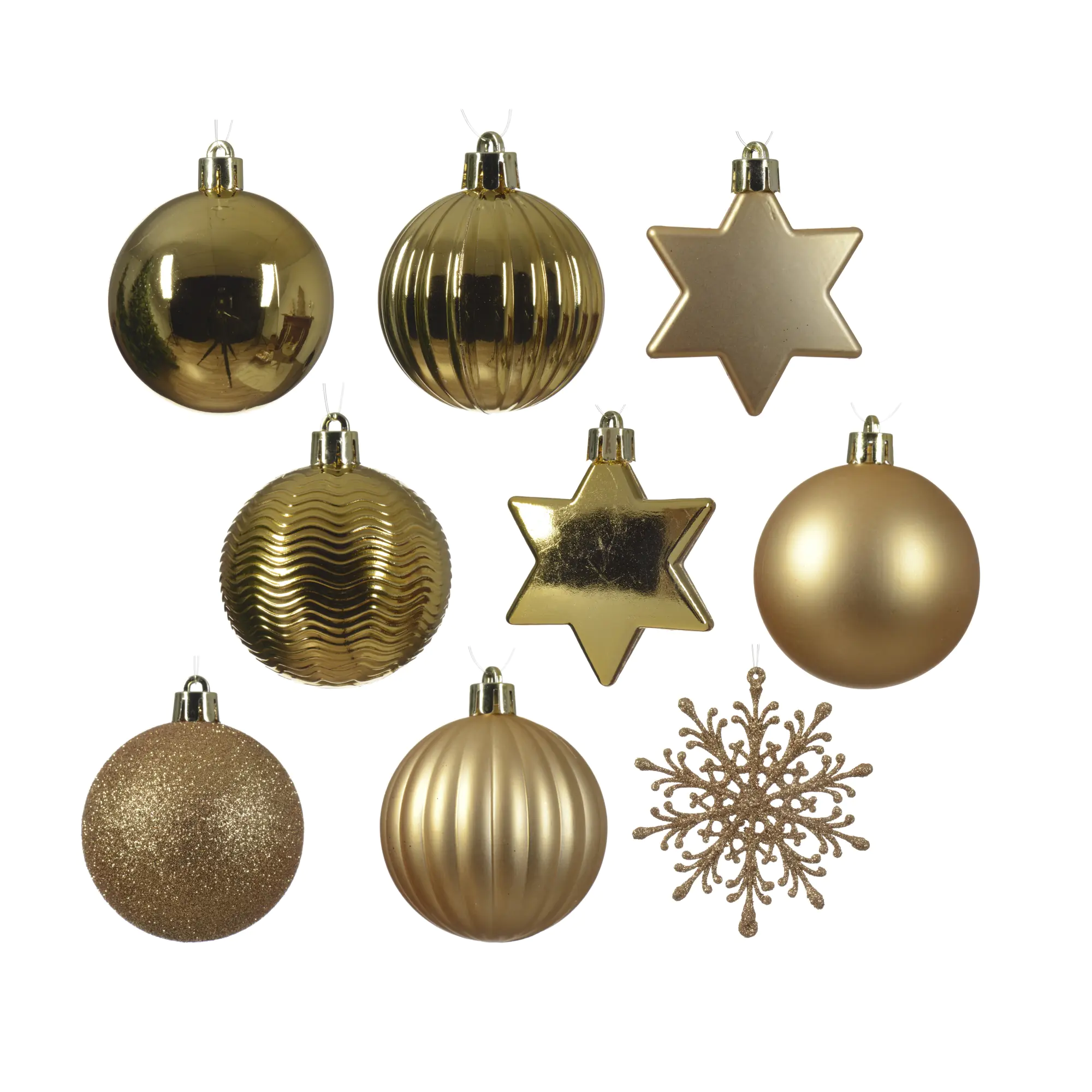 Decoris Weihnachtskugeln Mix bruchfest go 40St aus der Kategorie Dekoration