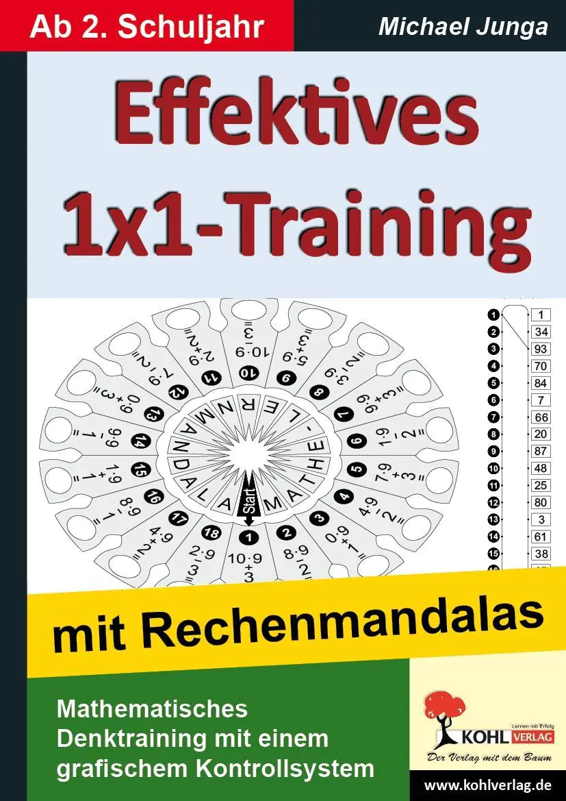 Effektives 1x1-Training mit Rechenmandalas aus der Kategorie Mathematik