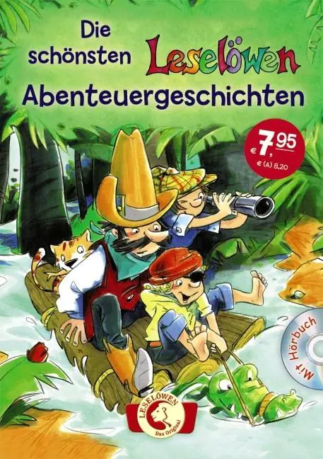 Die schönsten Leselöwen-Abenteuergeschichten mit Hörbuch aus der Kategorie Kinderbücher