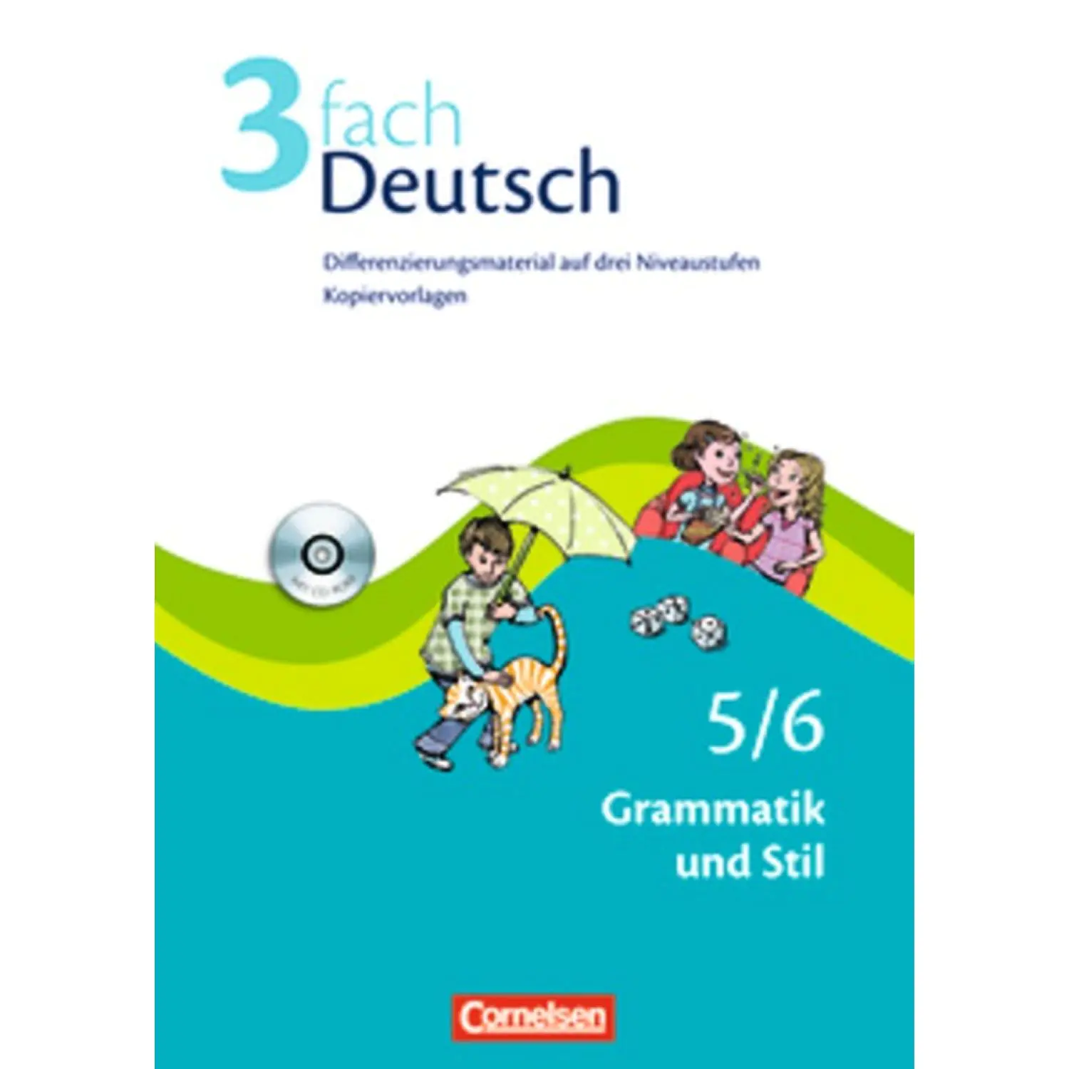 3fach Deutsch. Grammatik 5./6.Schuljahr. Kopiervorlagen. Einzellizenz aus der Kategorie Deutsch