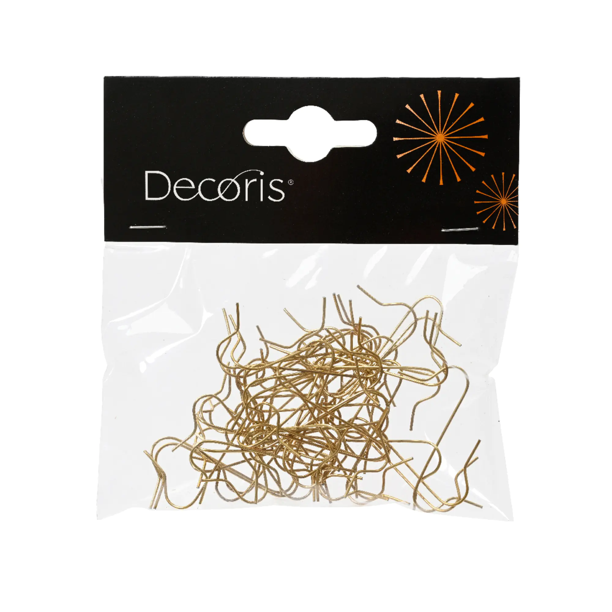 Decoris Kugelaufhänger go 50St aus der Kategorie Dekoration