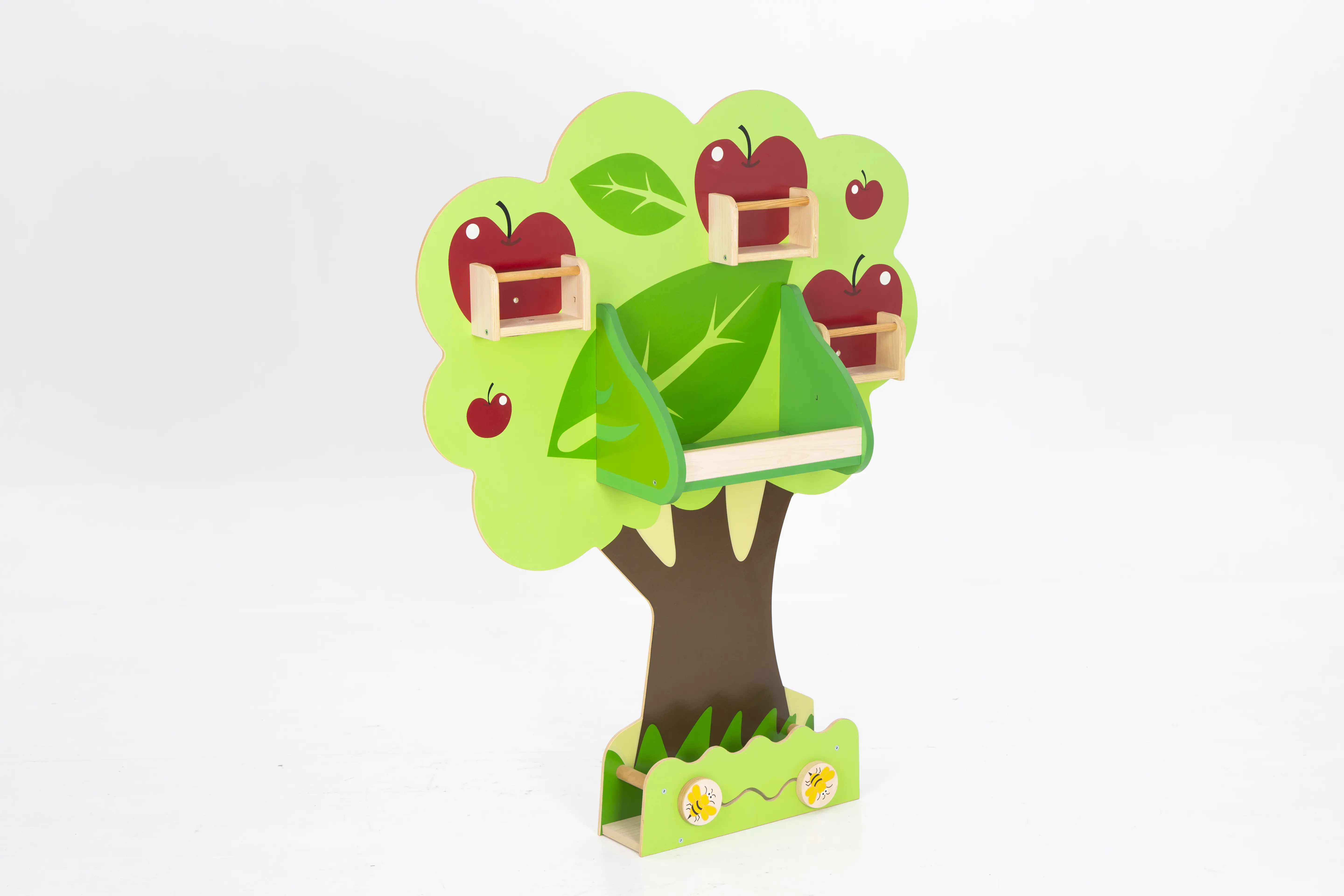 Wisdom Apfelbaum | Wandregal | 106 x 15 x 132 cm | Holz aus der Kategorie Regale