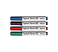 Flipchart-Marker,  4 Stück, farbig sortiert (rot, blau, grün, schwarz), aus der Kategorie Flipcharts
