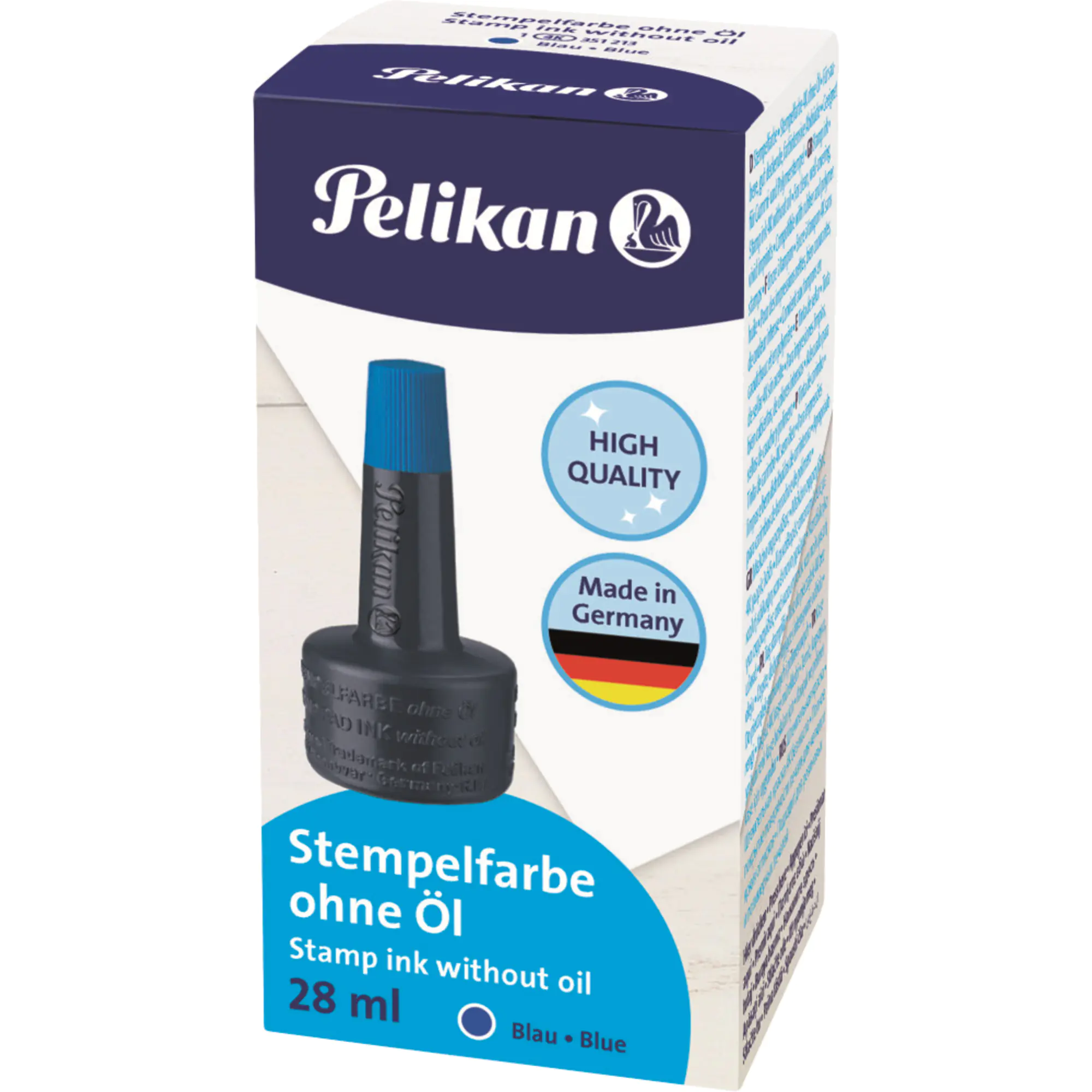 Pelikan Stempelfarbe 4K ohne Öl 28ml bl aus der Kategorie Stempel