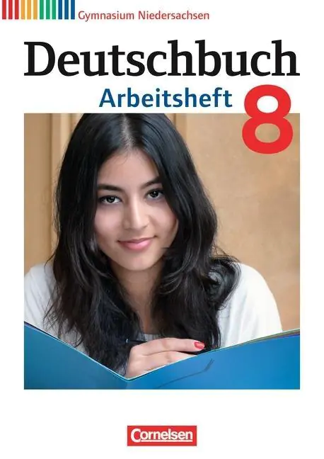 Deutschbuch. 8. Schuljahr. Arbeitsheft mit Lösungen. Gymnasium. Niedersachsen aus der Kategorie Deutsch