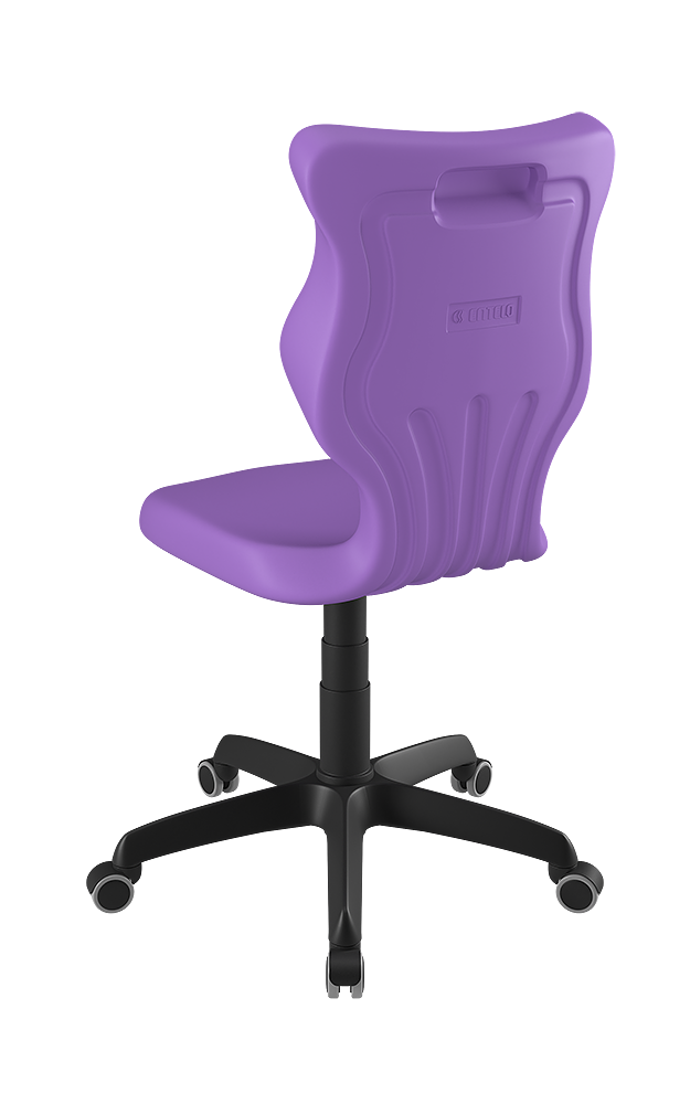 Drehstuhl mit hoher Rückenlehne, höhenverstellbar mit Gasfeder, ergonomische Kunststoffschale aus der Kategorie Bürodrehstühle