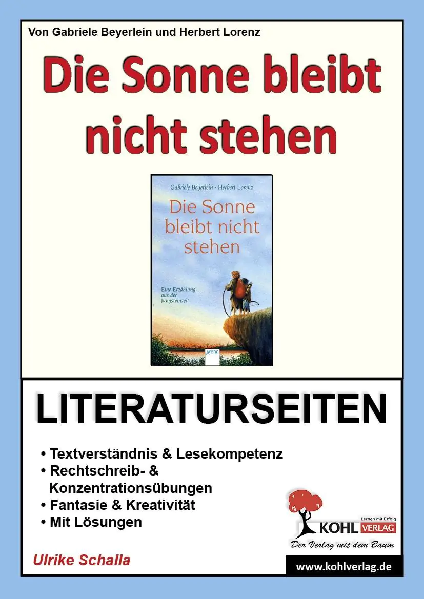 Die Sonne bleibt nicht stehen / Literaturseiten aus der Kategorie Deutsch