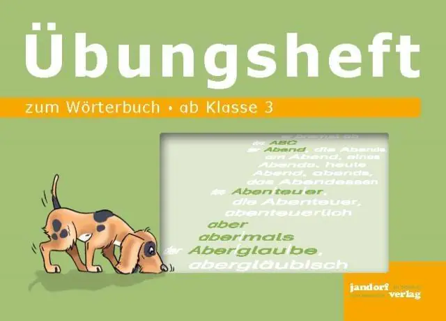 Wörterbuch Übungsheft 2 ab Klasse 3 aus der Kategorie Deutsch