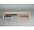 Schüler-Rechenrahmen, 1 -  20,  5/5 Kugeln, rot/blau aus der Kategorie Schüler-Rechenrahmen