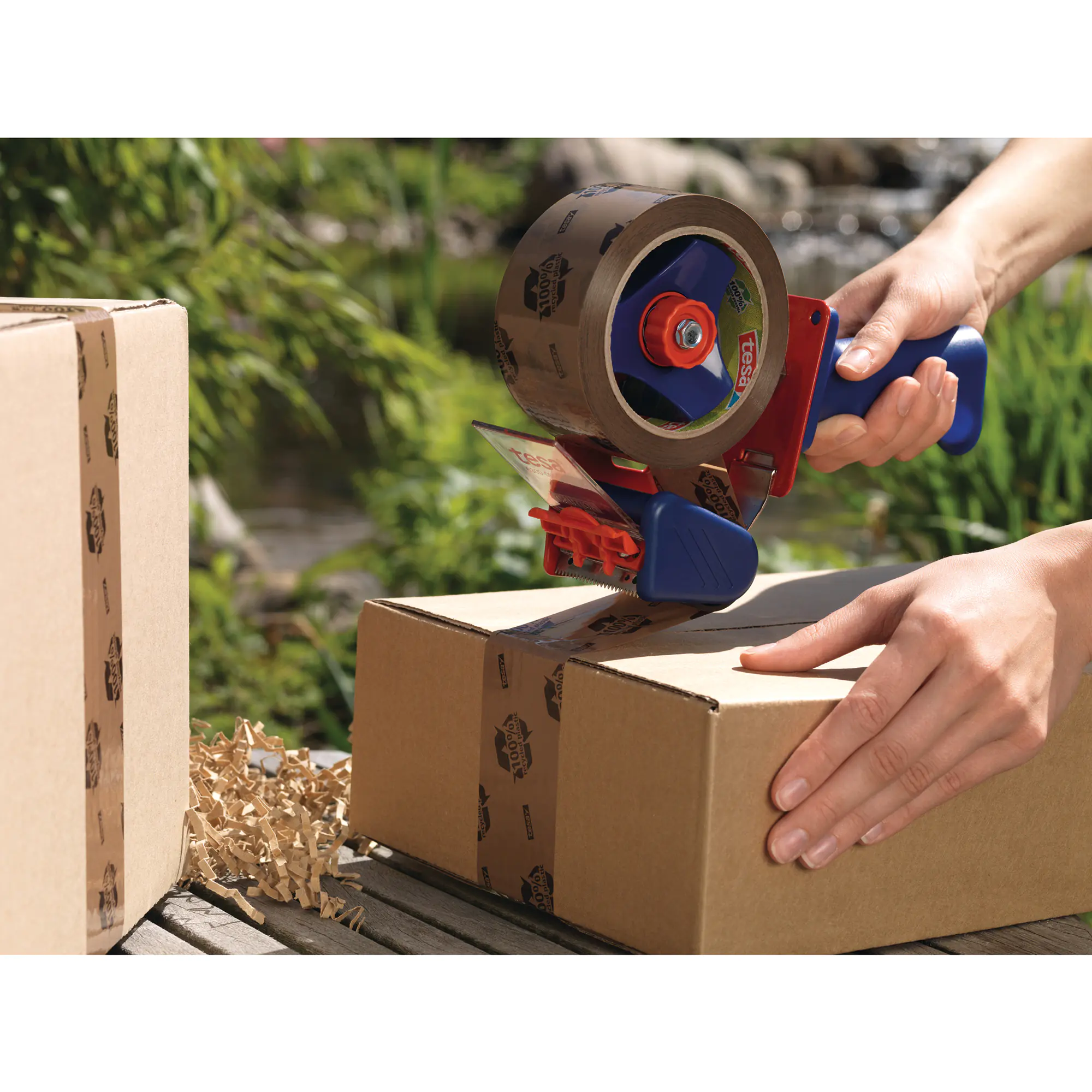 tesa Packband tesapack Eco+Strong 50mmx66m br aus der Kategorie Klebebänder