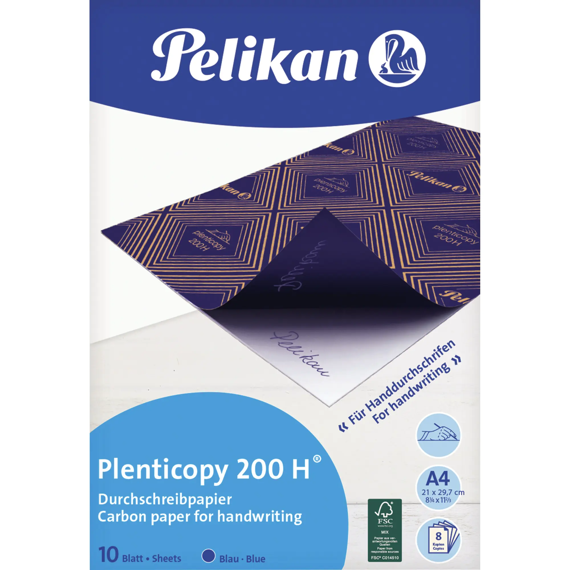 Pelikan Durchschreibpapier plentico 200H 60g/qm 10 Bl. aus der Kategorie Spezialpapiere