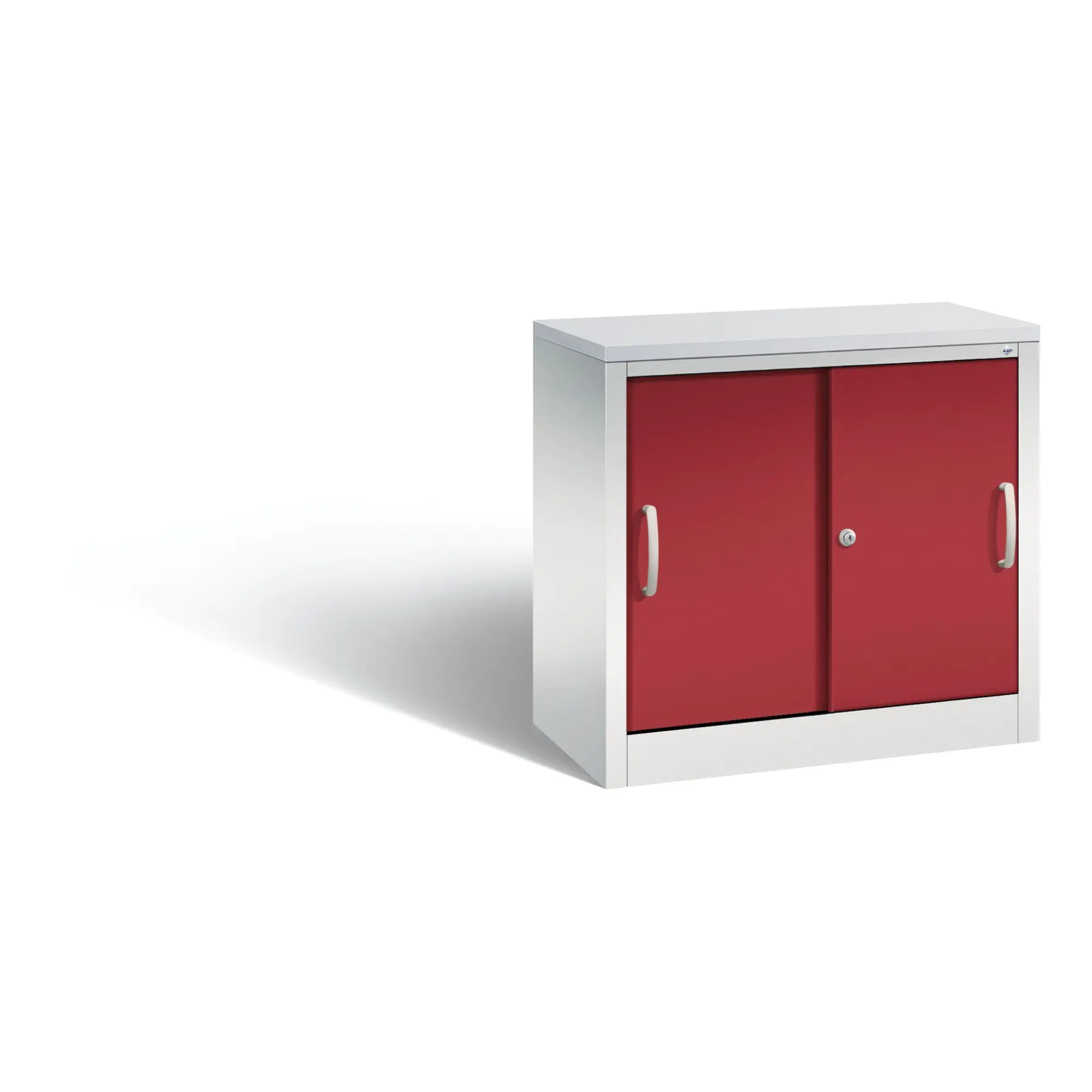 C+P Aktensideboard 2OH 800mm Schiebetüren lgr/rrt aus der Kategorie Schränke