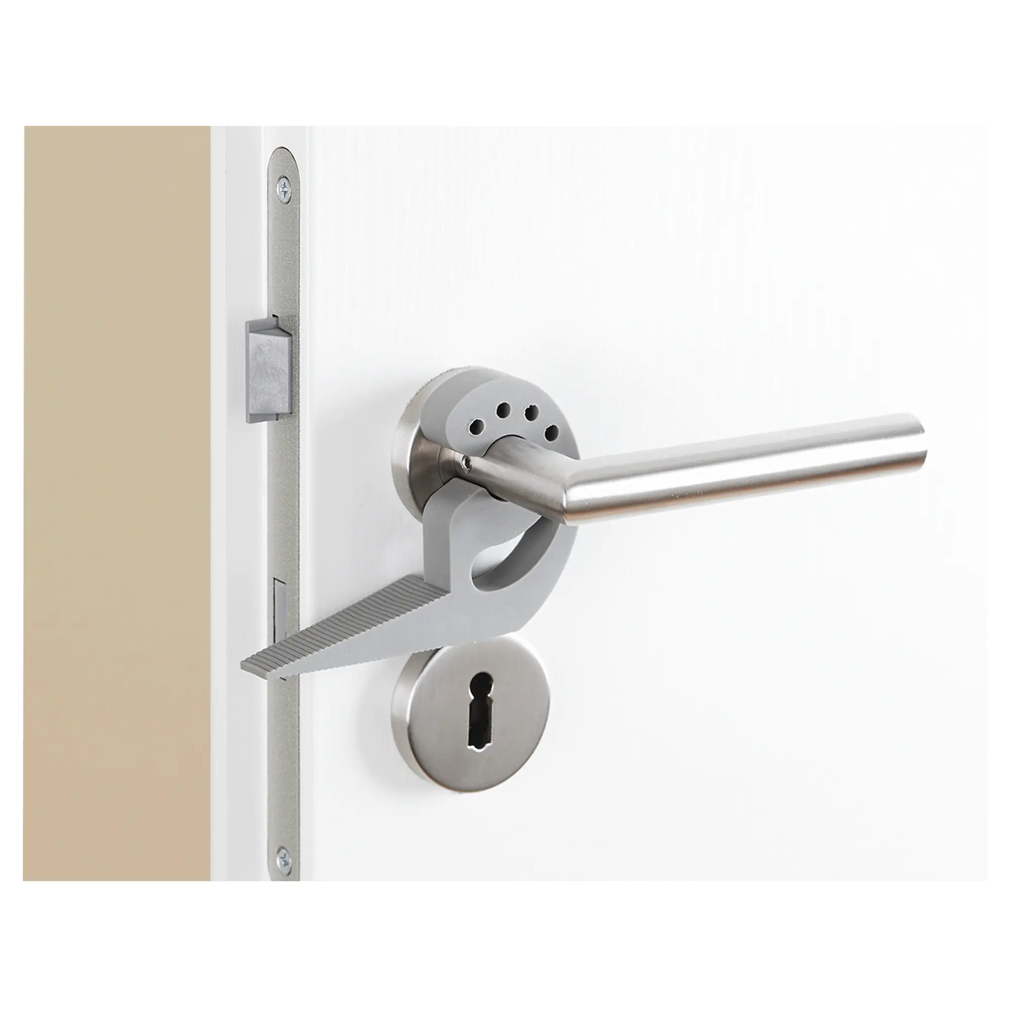Wenko Türstopper Multi-STOP grau aus der Kategorie Türsicherung