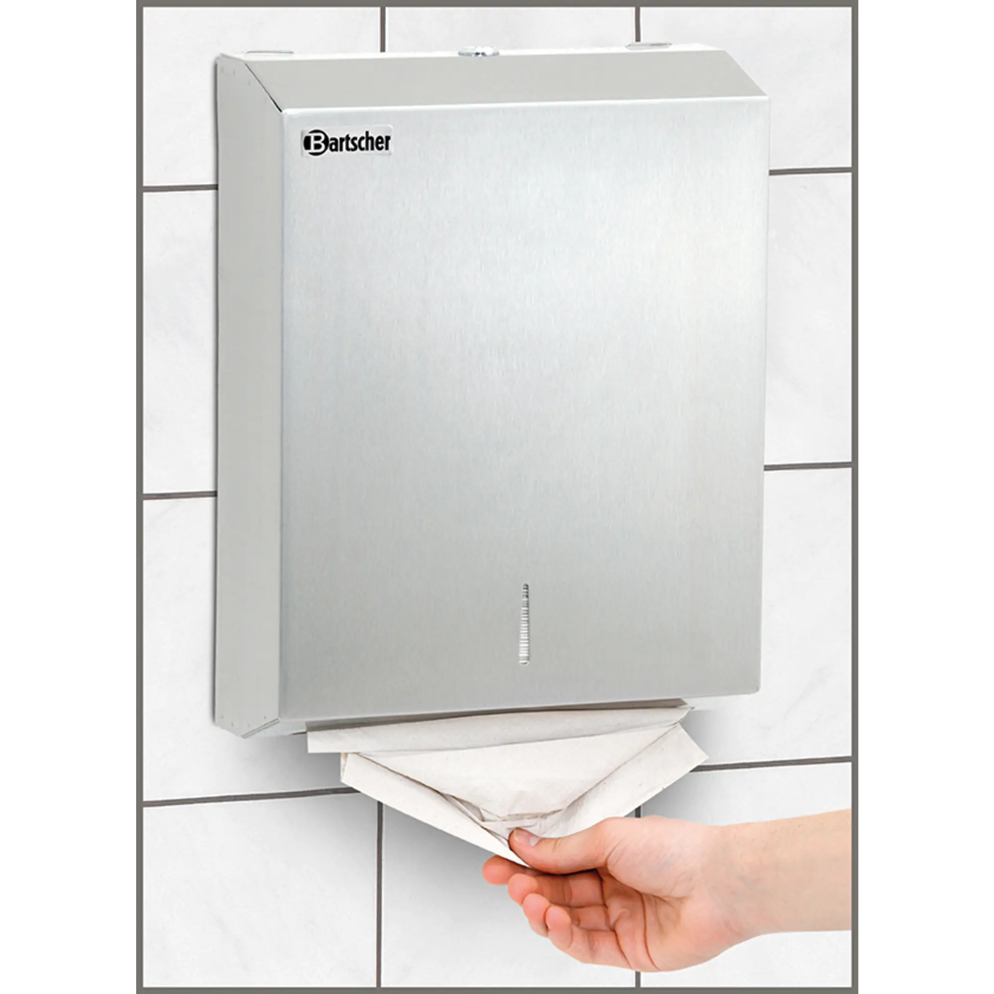 Bartscher Papiertuchspender ILZF10 aus der Kategorie Hygiene