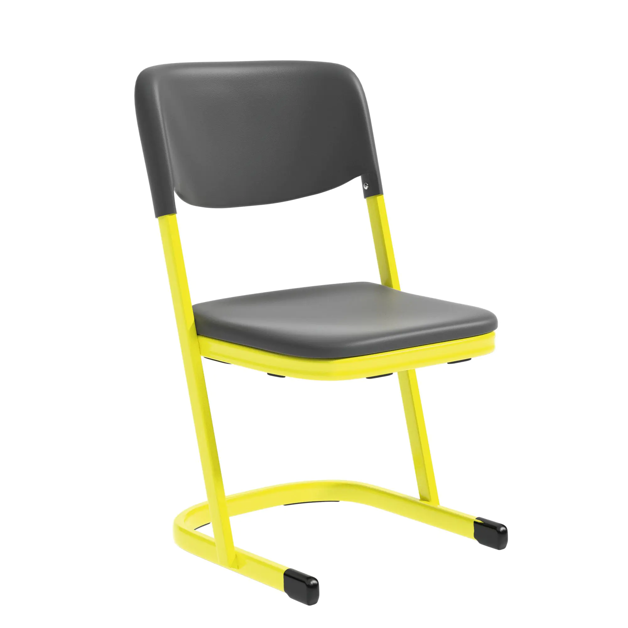 Schülerstuhl, Luftpolster, geschlossener Sitzträger, U-Form-Gestell, aus der Kategorie Schülerstühle