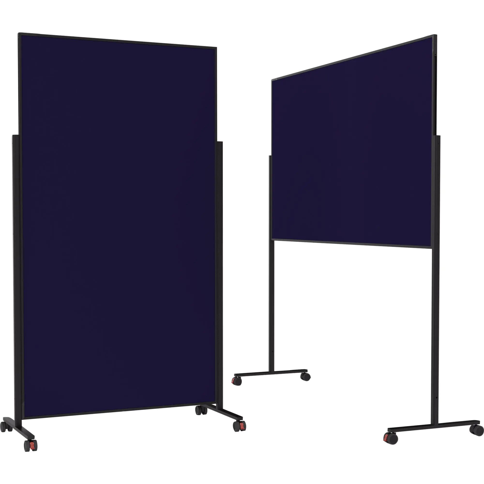 magnetoplan Moderationstafel VarioPin Filz sw/dunkelblau aus der Kategorie Moderationswände
