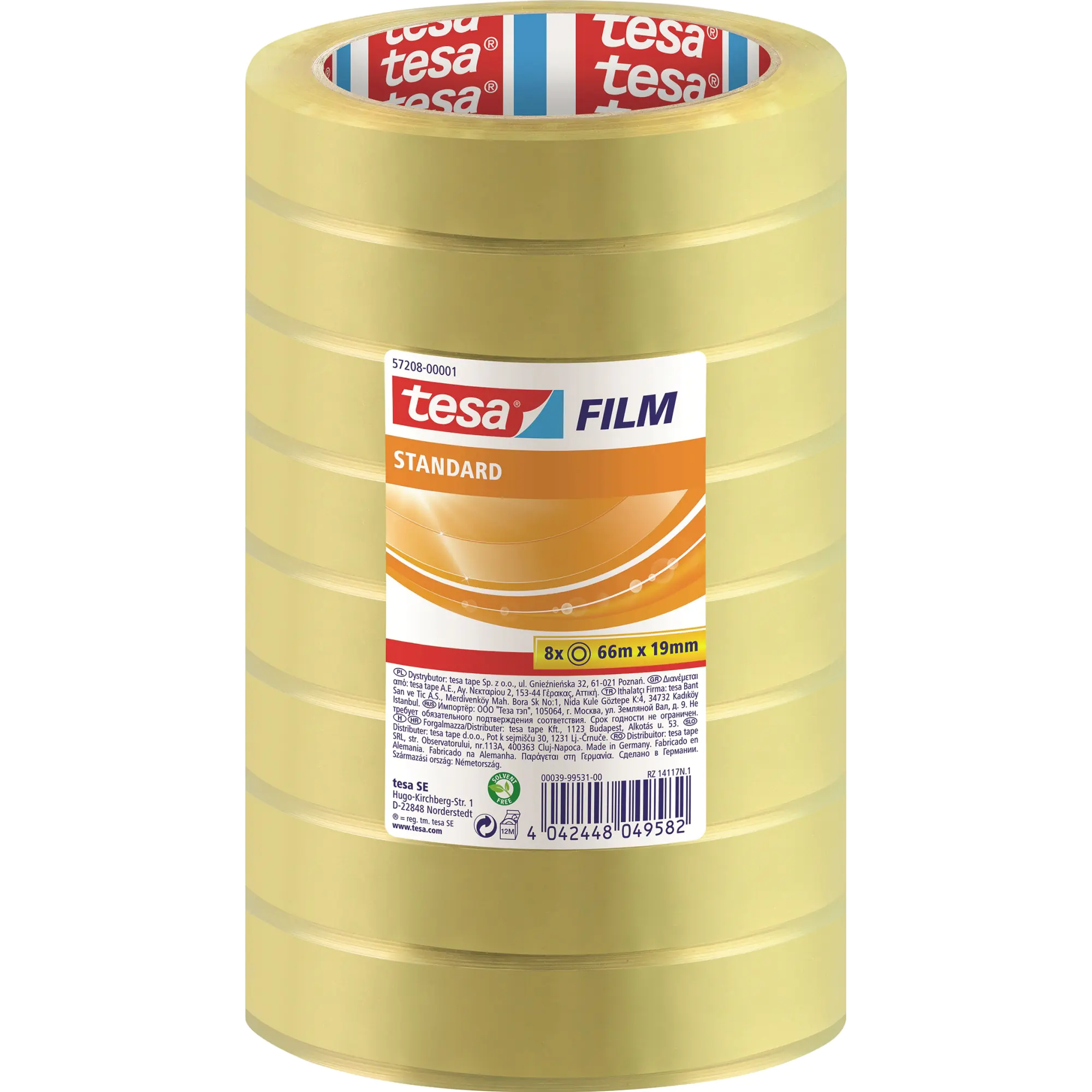 tesa Klebefilm 19mmx66m 8 St./Pack. aus der Kategorie Kleber & Befestigung