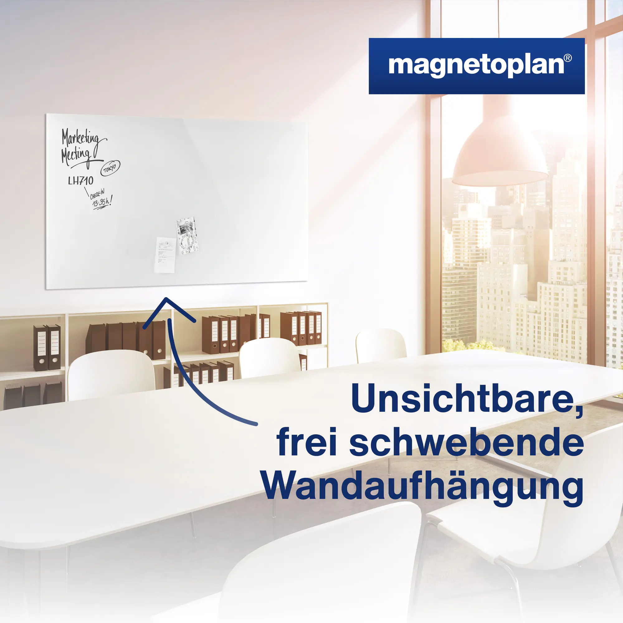magnetoplan Design-Glasboards magnetisch ws aus der Kategorie Glastafeln