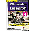 Wir werden Leseprofi - Fit durch Lesetraining! 4. Schuljahr aus der Kategorie Deutsch