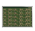Personal-Raum-Plan, 12 Stunden, 83 Spalten, 123x177 cm, aus der Kategorie Personal- Raum- Tafeln 12h