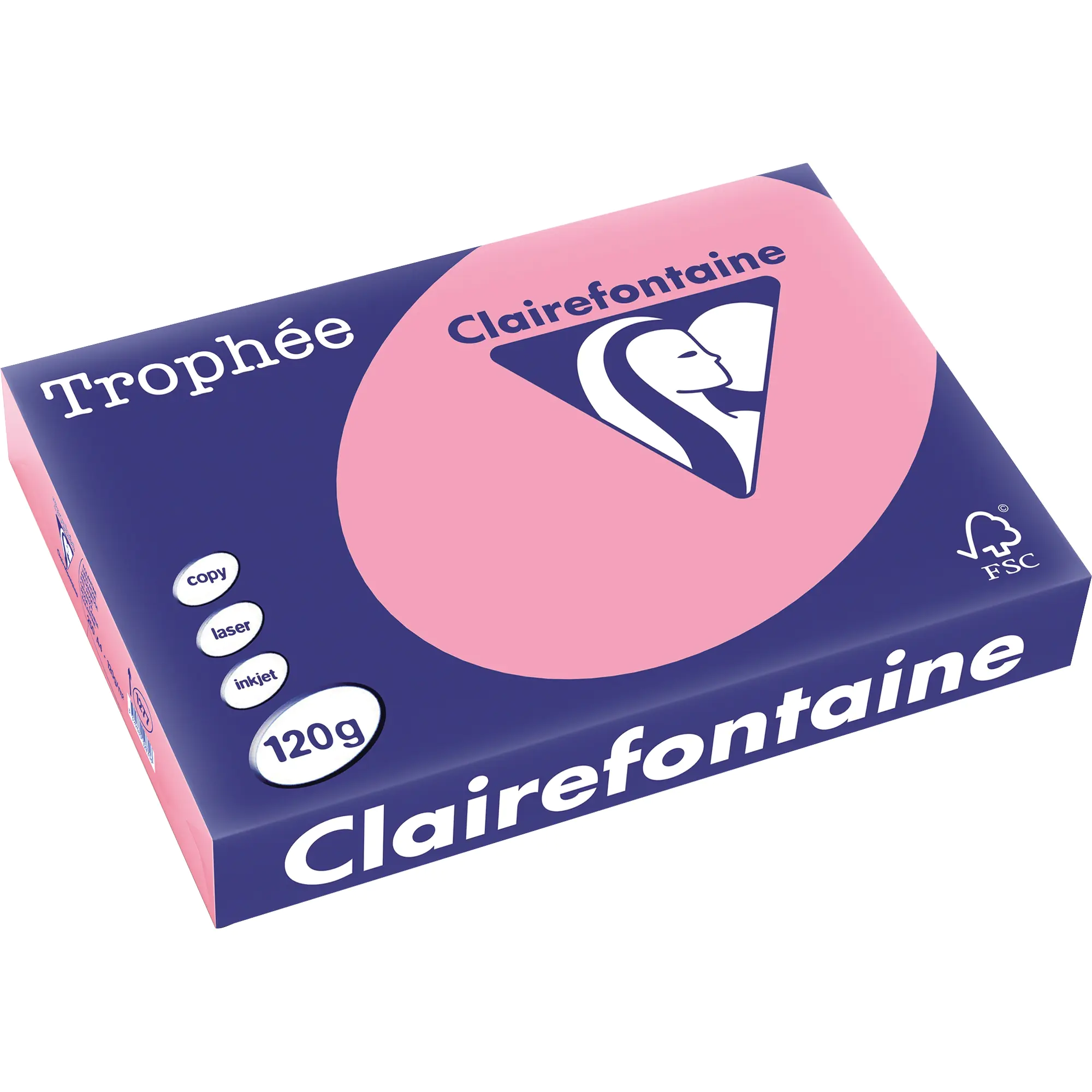 Clairefontaine Kopierpapier A4 120g heckenrose 250Bl aus der Kategorie Kopier- & Druckerpapiere