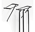 Wandkartenträger, Wandabstand 65 cm, ca. 20 Karten oder Rollbilder