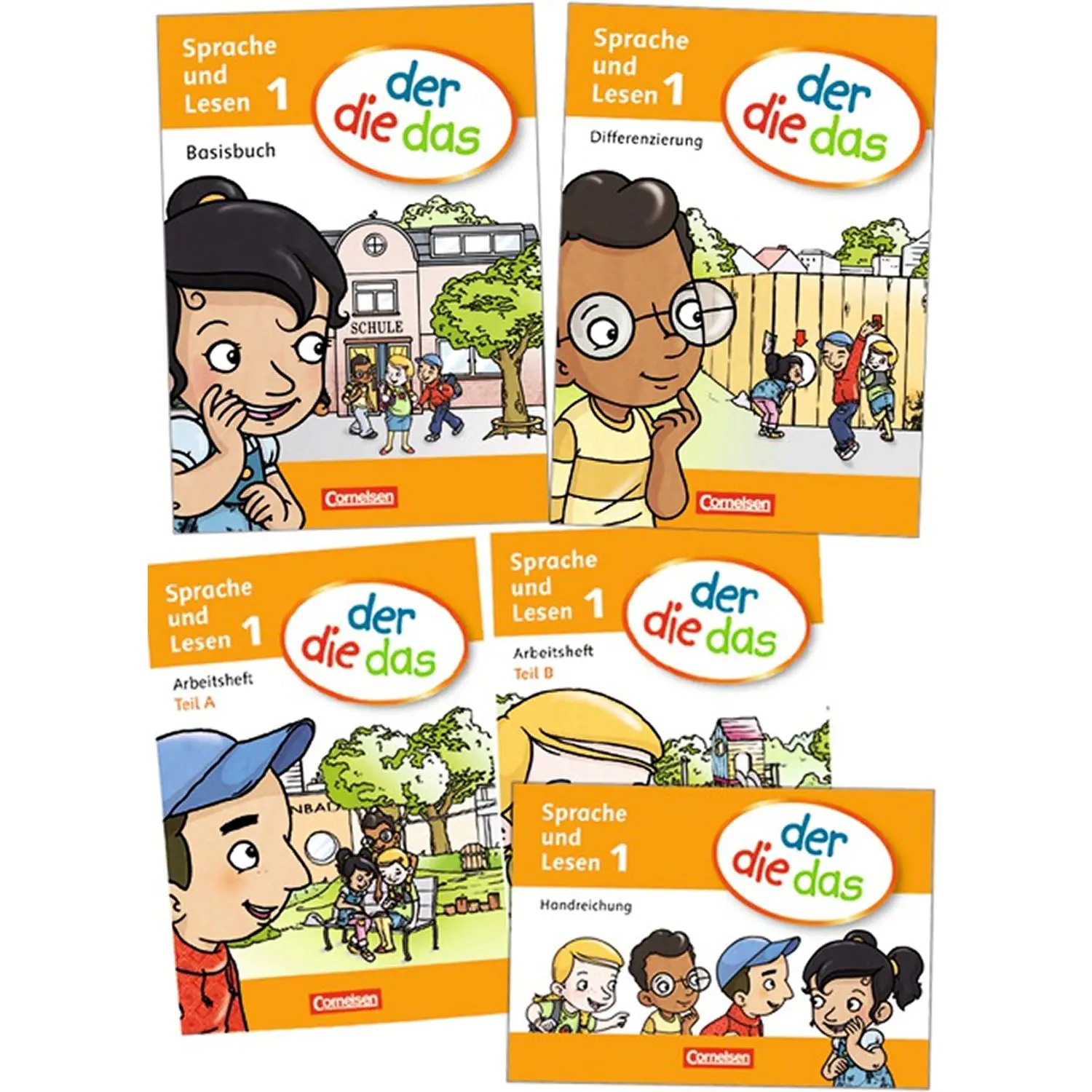 der die das - Erstlesen. 1. Schuljahr. Prüfpaket aus der Kategorie Deutsch