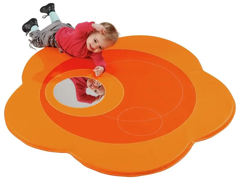 Spiegelmatte Blume aus der Kategorie Teppiche