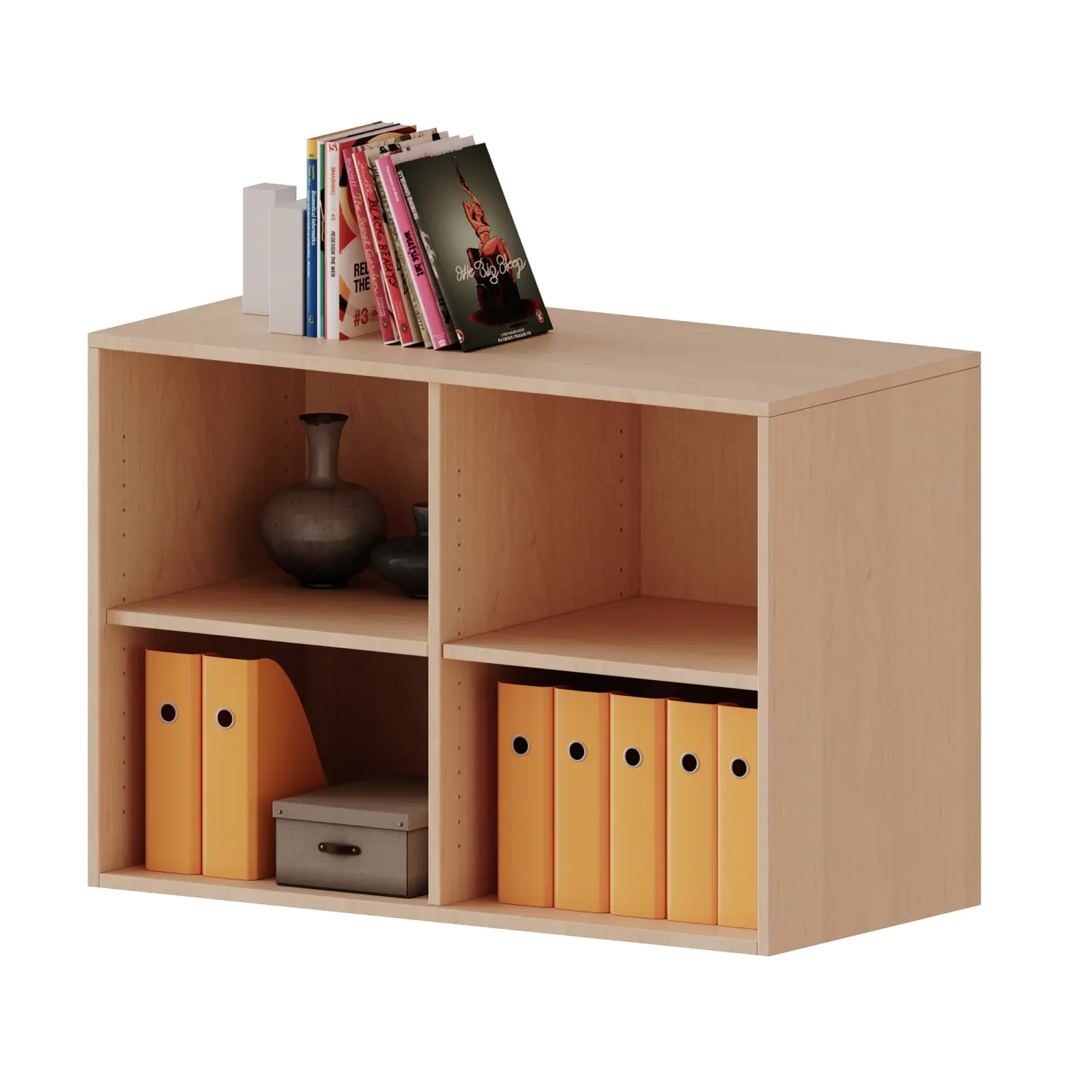 Aufsatz, 2 OH, B/H/T 120x72x60cm,  aus der Kategorie Regale
