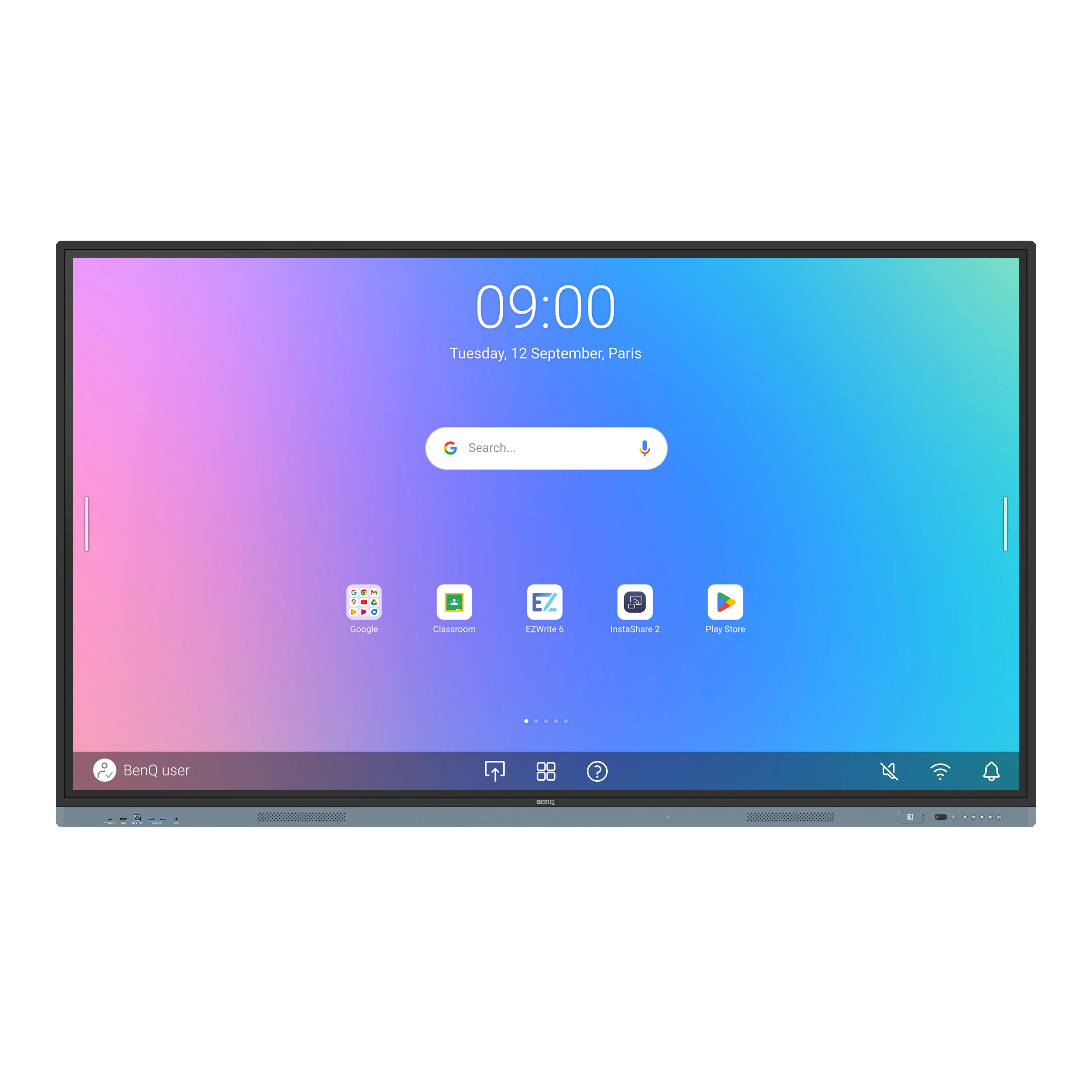 BenQ RM6504 | 65 Zoll (165,1cm) | Infrarot-Touch | Android 13 EDLA | 8GB RAM | 32GB ROM aus der Kategorie Interaktive Displays