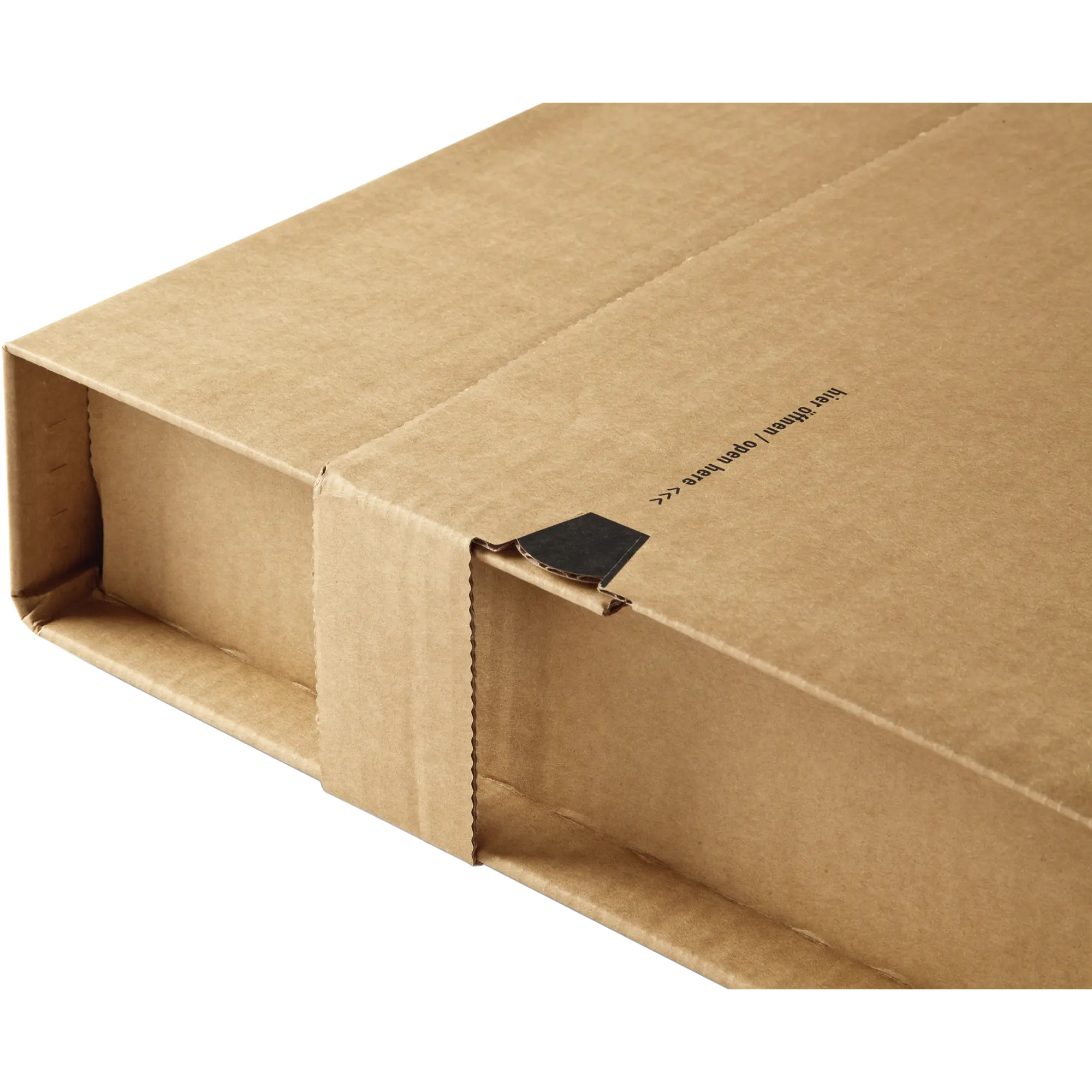 ColomPac Versandverpackung 320x320x60mm braun aus der Kategorie Versandkartons