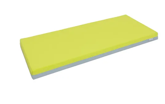 Liegepolster 130 x 60 x 6 cm, Farbe hellgrün/grau aus der Kategorie Schlafgelegenheiten