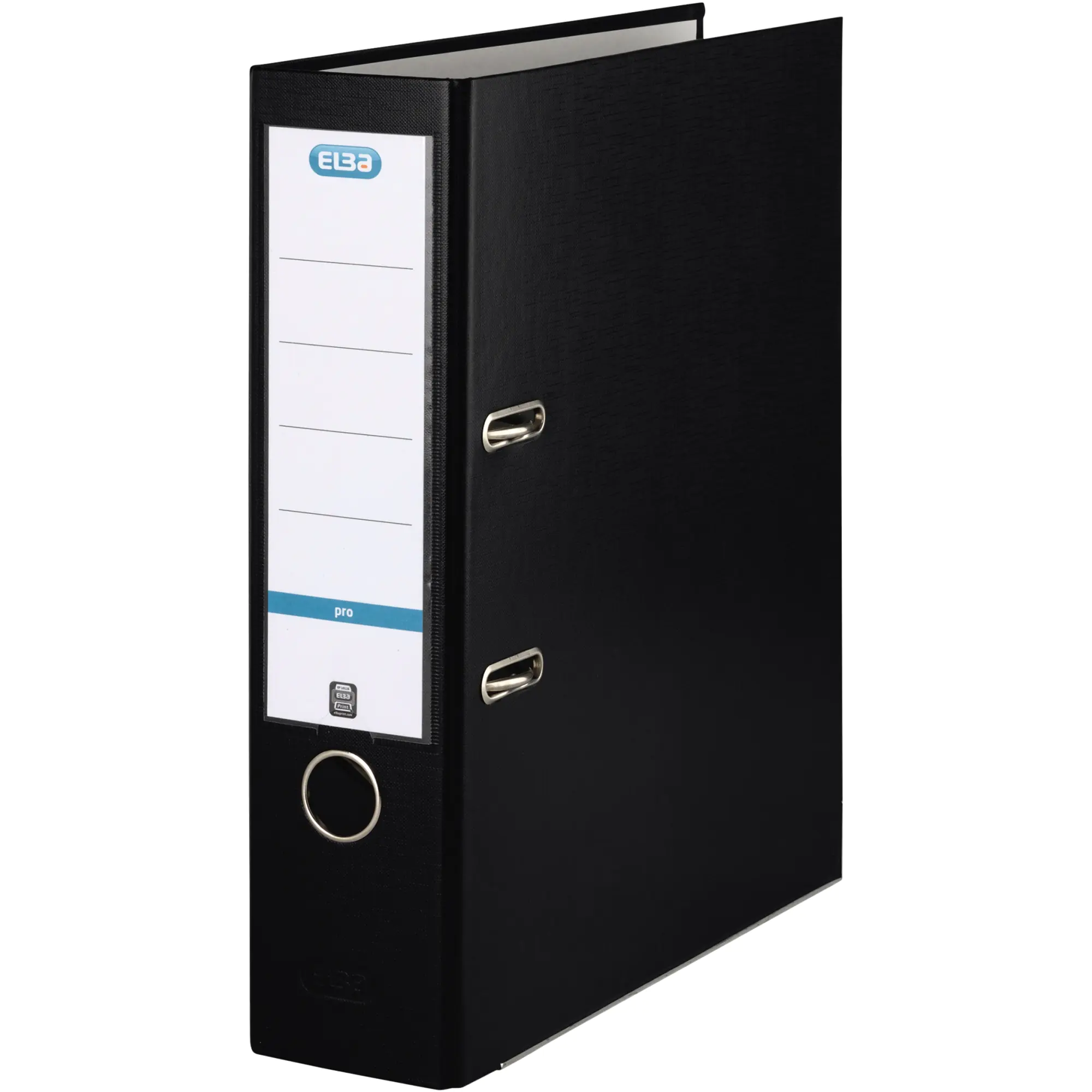 Elba Ordner smart DIN A4 80mm PP schwarz aus der Kategorie Ordner