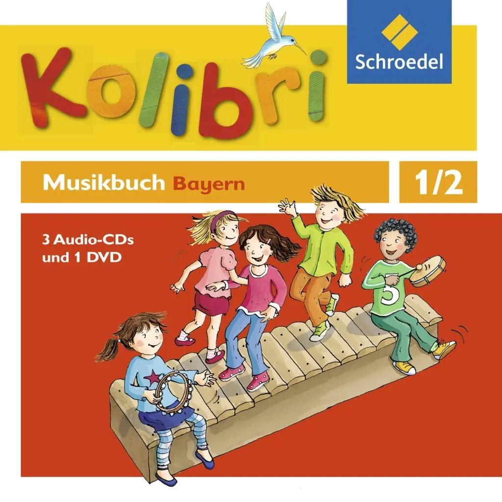 Kolibri 1/2. Das Musikbuch. Hörbeispiele und Tanz-DVD. Bayern aus der Kategorie Musik
