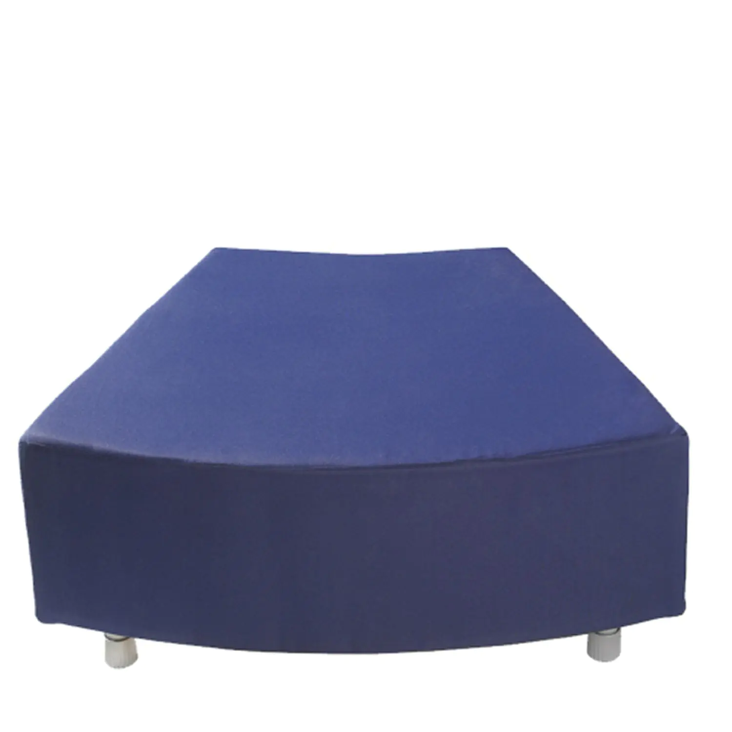 Sitzelement, Achtelkreiselement, 79x66 cm (B/T, Höhe 40 cm, Bezug Kunstleder Meditap aus der Kategorie Hocker