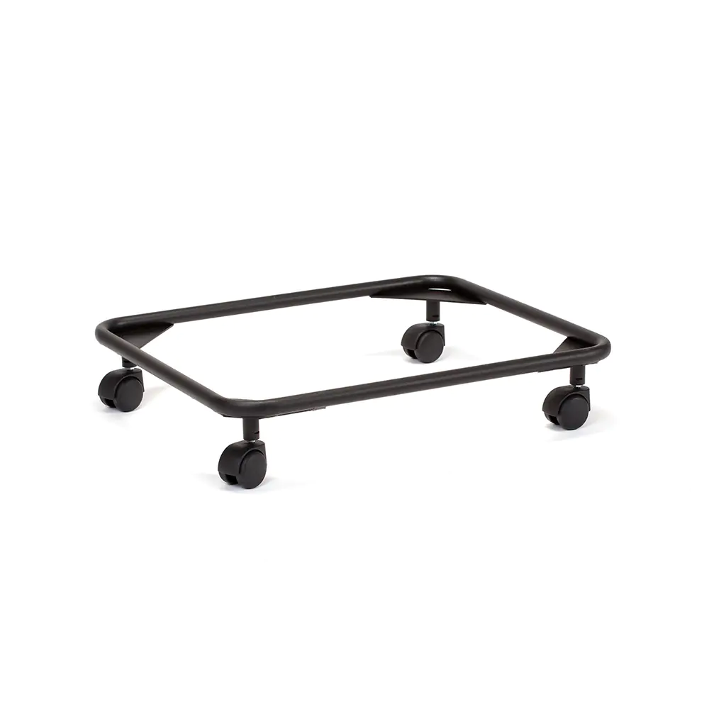 Stuhltransportwagen für Objektstühle aus der Kategorie Gestell Metall - Schale Holz