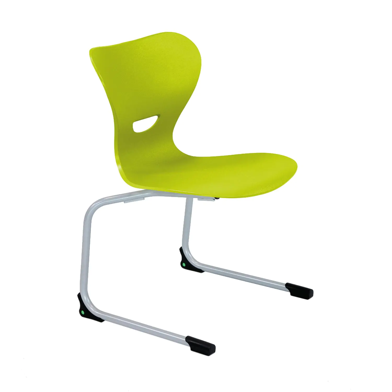 Freischwinger, C-Form-Gestell, Sitzhöhe DIN7 51 cm aus der Kategorie Stühle