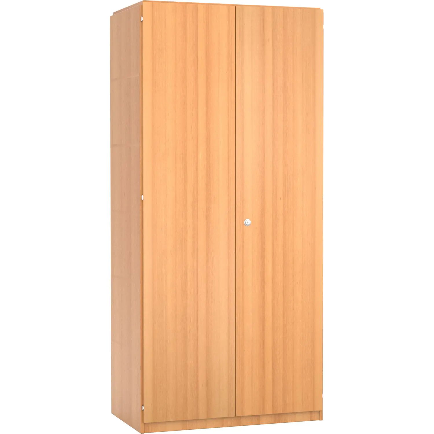 Schrank, 226 cm hoch, 100x50 cm (B/T), 2 Dreh-Türen, 10 Böden, 6OH aus der Kategorie Alle Produkte