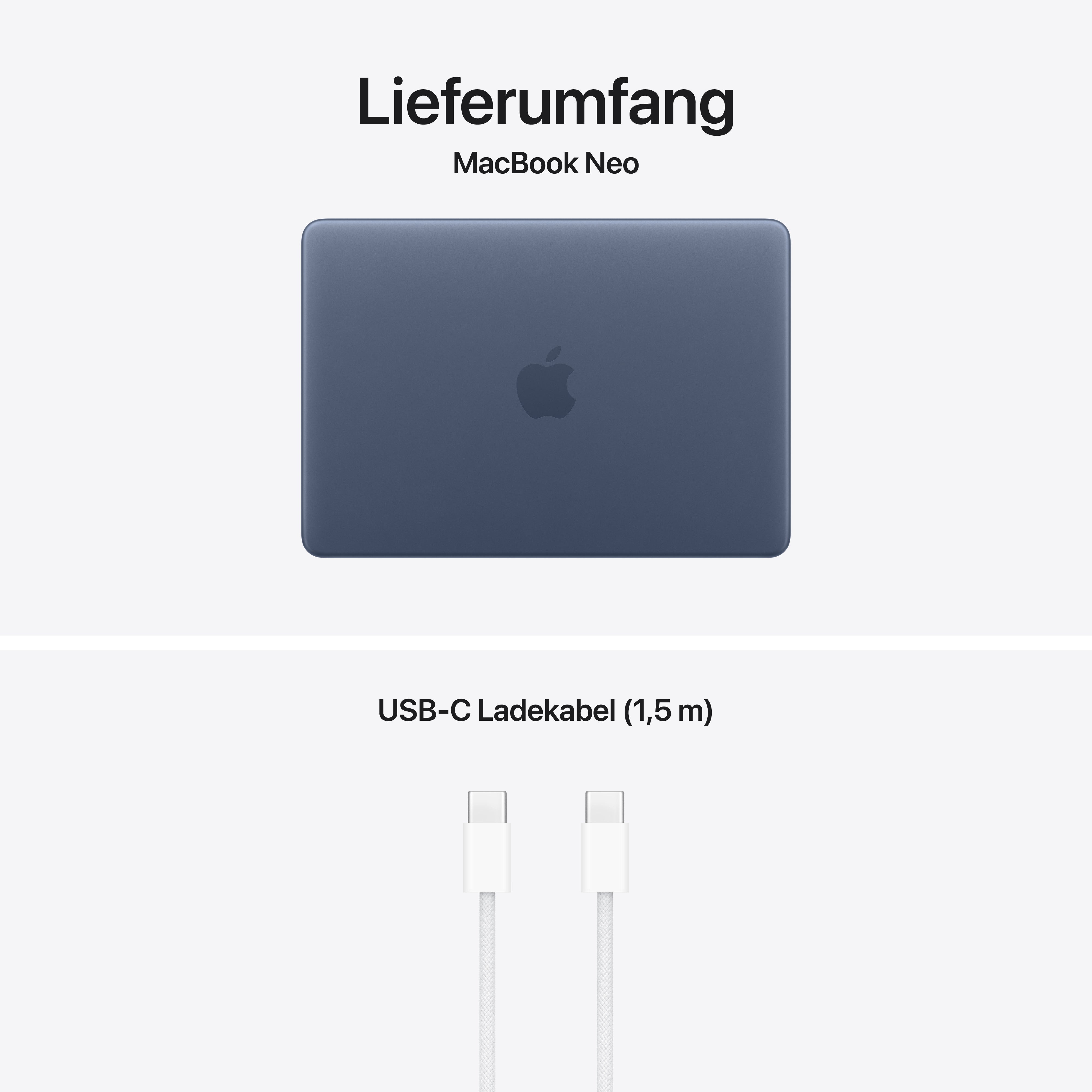 Apple Macbook Neo 13" | A18 pro | 8GB | 256GB | Indigo aus der Kategorie Notebooks